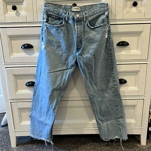 Agolde 90s cropped denim - size 28
